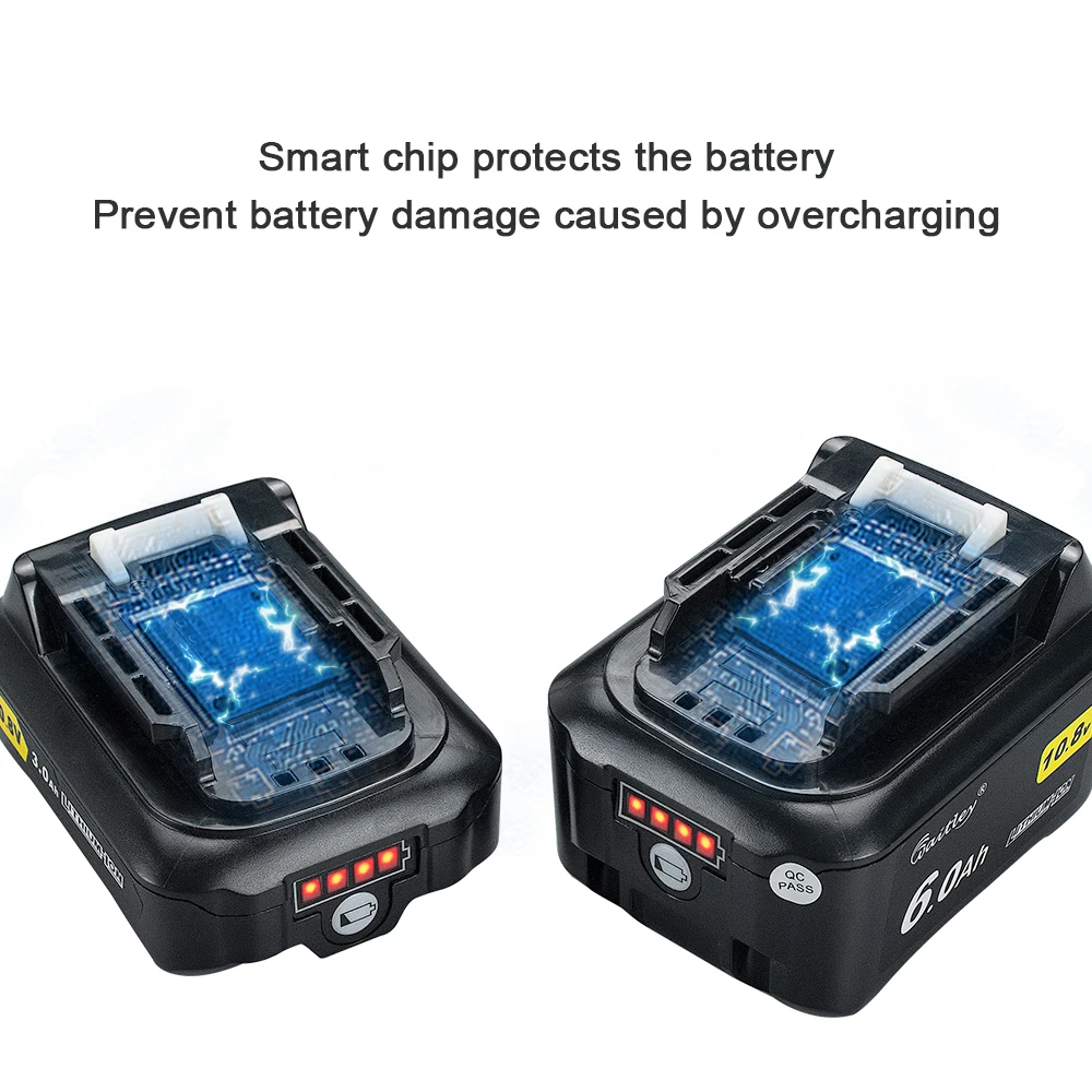 Waitley 10 8 V 6.0Ah 3.0Ah литиевая батарея аккумуляторная для Makita электроинструменты 10V и 12V