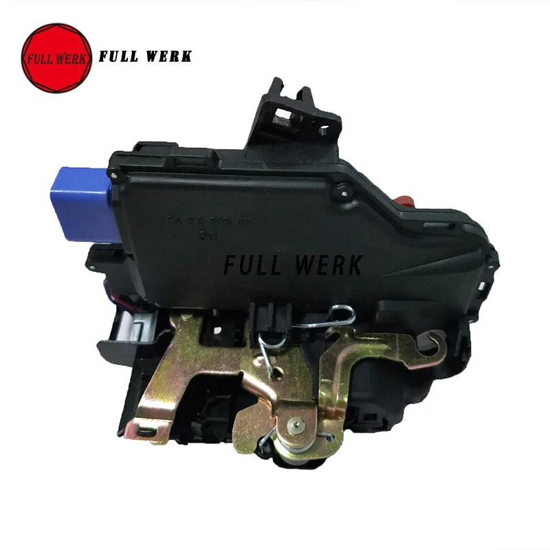 1pc 3D1 837 015AB Front Left Door Lock Latch Actuator 9 Pins for VW Porsche Accessories
