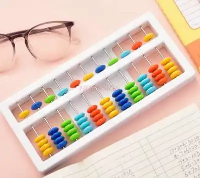 

Abacus elementary school children counter abacus math arithmetic addition and subtraction arithmetic school supplies