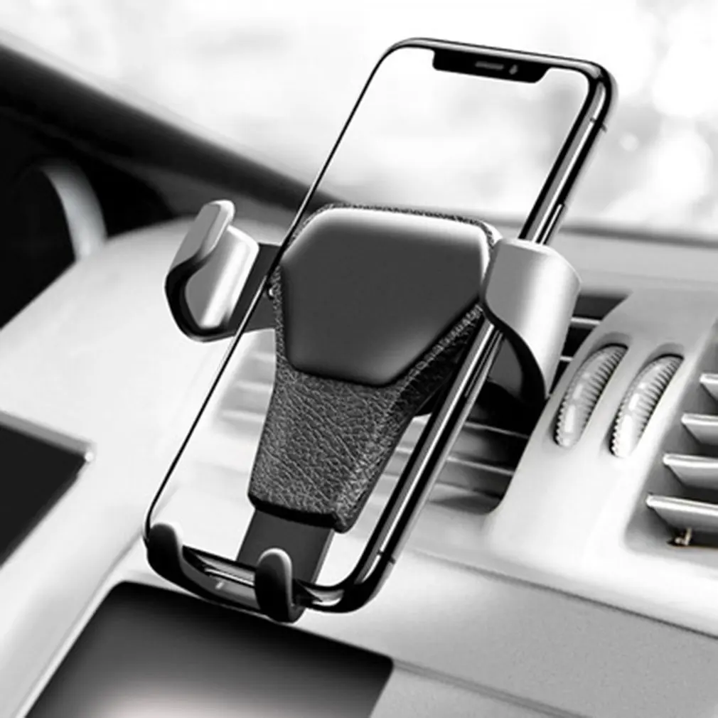 Универсальный гравитационный Автомобильный держатель для телефона в автомобиле с креплением на вентиляционное отверстие без магнитного держателя для мобильного телефона, подставка для сотового телефона