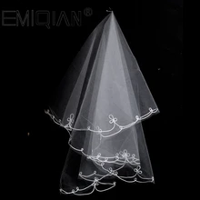 Свадебные аксессуары, Классическая 2 слоя талии Длина Свадебные фаты для невест