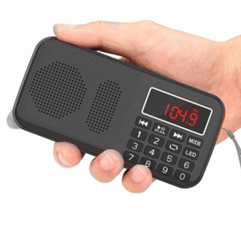 Mp3 плеер динамик портативный мини FM радио с автоматическим сканированием