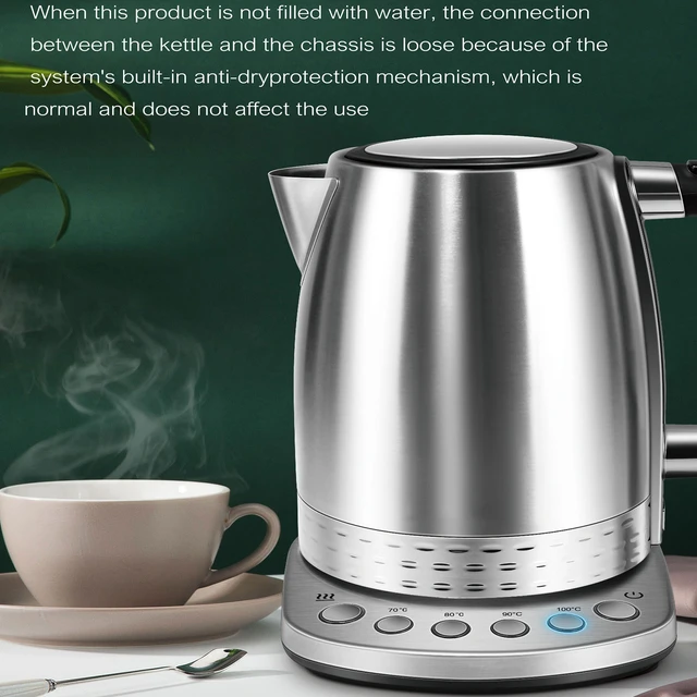 Smart Kettle Electric Pour-over Tea Coffee Temperature Control Stainless  Steel - Electric Kettles - Aliexpress
