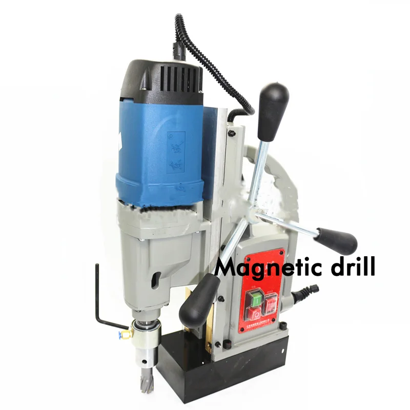 

Multifunction Magnetic Block Drilling J1C-FF-23 Desktop Drill Hole Electric Magnetic Drill Can Be Used for Drill Bit