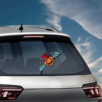

Halloween Pumpkin Bat Wiper Sticker Removeable Wiper Sticker Car Rear Windshield Wiper Sticker Car Sticker