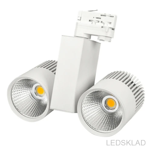 022055 Светодиодный светильник LGD 2271WH 2x30W 4TR Warm White 24deg (ARL IP20 Металл 3 года) 1шт.