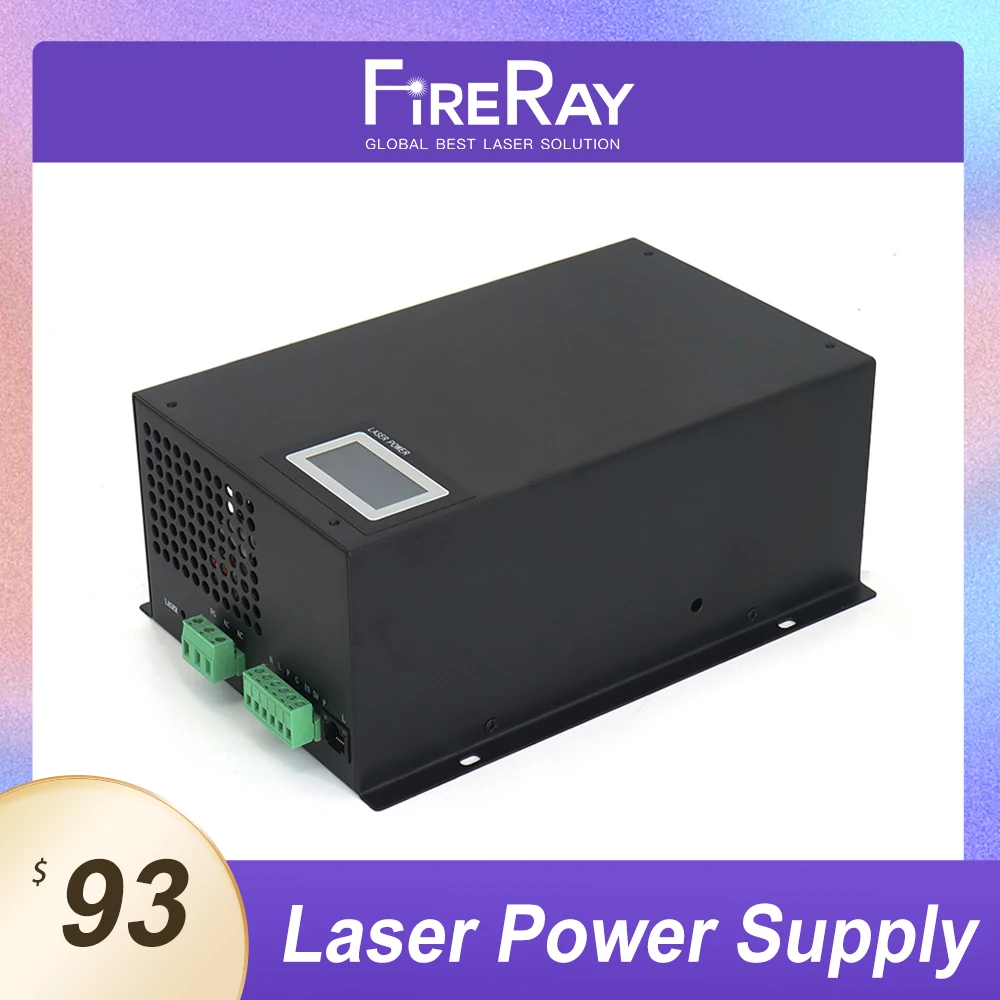 FireRay MYJG-100W 80-100W CO2 Laser Power Supply Category for CO2 Laser Engraving and Cutting Machine