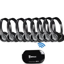 8 шт 2,4G беспроводной передатчик аудио Casques Onear гарнитуры наушники для samsung, LG, TCL, Xiaomi, sony, Sharp, Levono, Honor tv