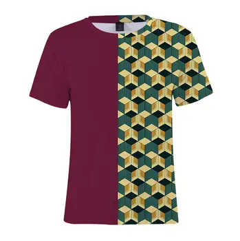 

Unisex Demon Slayer Kimetsu no Yaiba Characters Cosplay Kimono Haori child Adult t shirt 3D t-shirt hip hop tshirt streetwear