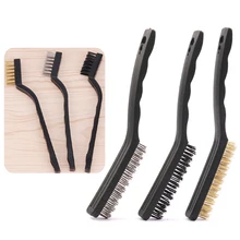 6 шт медная проволока промышленная Чистящая деталь Набор щеток ржавчины инструмент для удаления искры