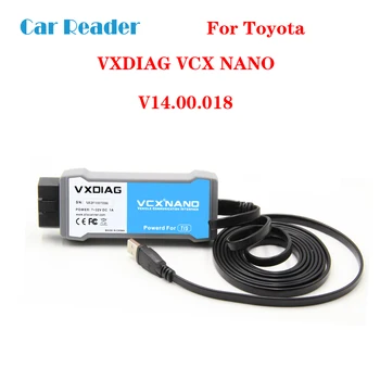 

New arrival VXDIAG VCX NANO for Toyota it3 Software TIS V14Techstream WIFI diagnostic scanner OBD OBD2 Diagnostic Tool