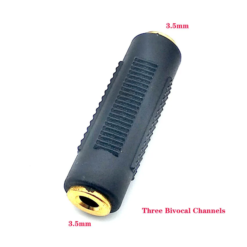 Nuovo 3.5mm Femmina A 3.5mm Femmina Jack Stereo Connettore Accoppiatore Adattatore Cavo Audio Di Estensione Per MP3 DVD Cuffia Auto AUX - Foto 6