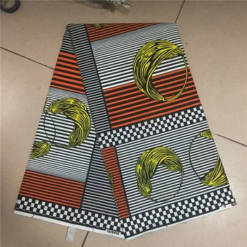 

Veritable 2020 guaranteed real Printed wax cloth high quality pagne 6yards african ankara sewing fabric