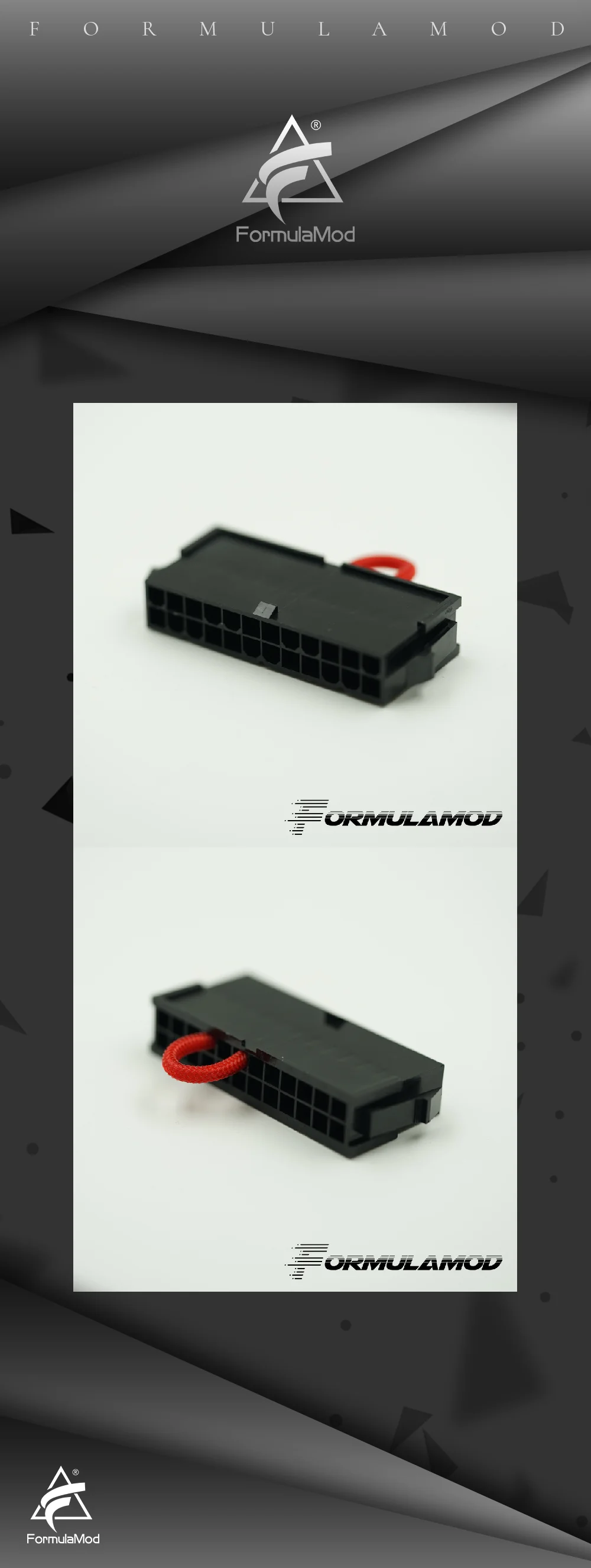 FormulaMod Fm-24PPS, 24Pin Power Starter, For Water Cooling System Power Start And Test, No Need Connect Motherboard  