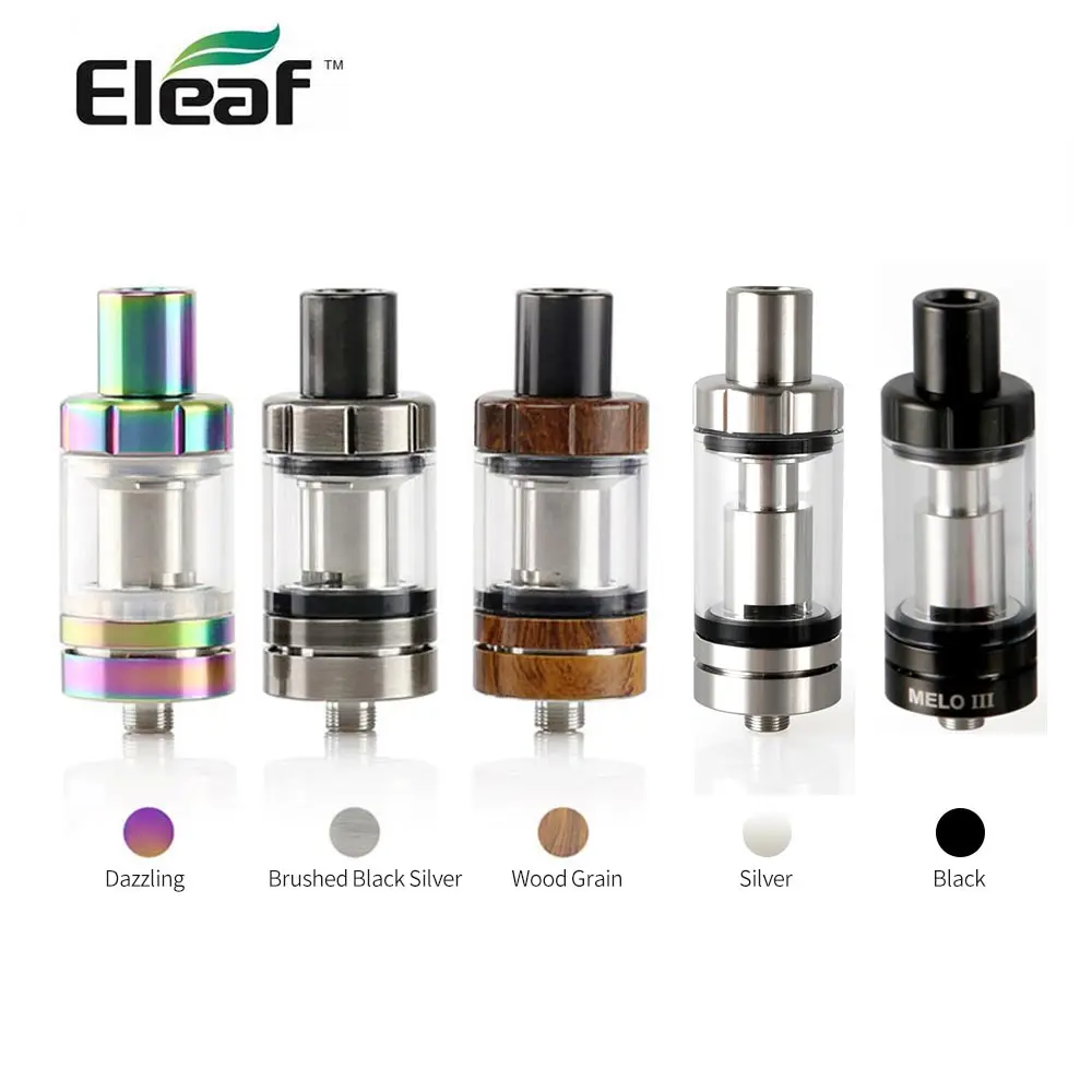 Оригинальный Eleaf Melo3 Melo III атомайзер сменный 4 мл Top Fill melo 3 Tank для iStick pico kit vape