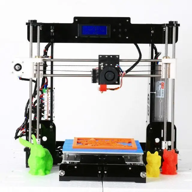 3D принтер Drucker A8 Prusa I3 нормальный 0 4 мм сопло i3 из алюминиевого сплава сделай сам