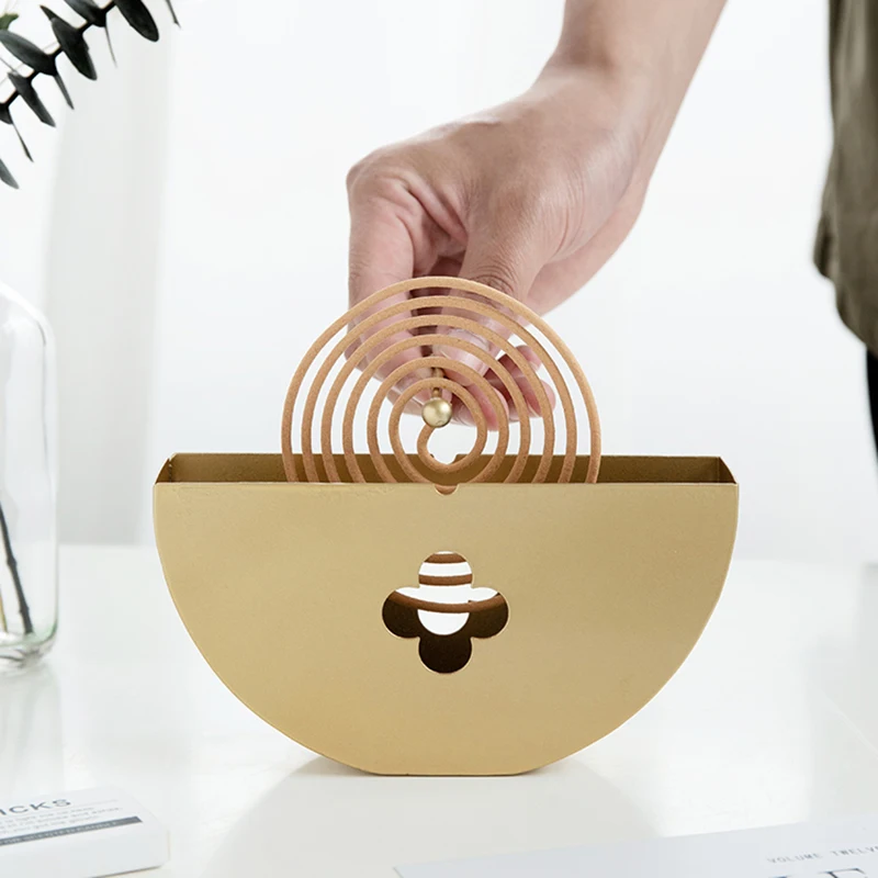 Mosquito Coil Box Holder Iron Art Incense Shelf Fireproof Incense Burner Censer Sandalwood Mosquito Repellent Shelf Decor Crafts Mosquito Coil Box Holder Iron Art Incense Shelf Fireproof Incense Burner Censer Sandalwood Mosquito Repellent Shelf Decor Crafts