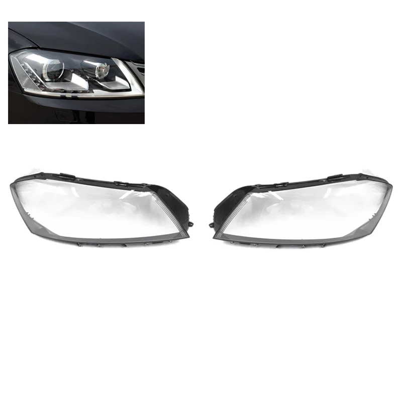 

Car Clear Headlight Lens Cover Replacement Headlight Shell Cover for Passat B7 2011 2012 2013 2014 2015