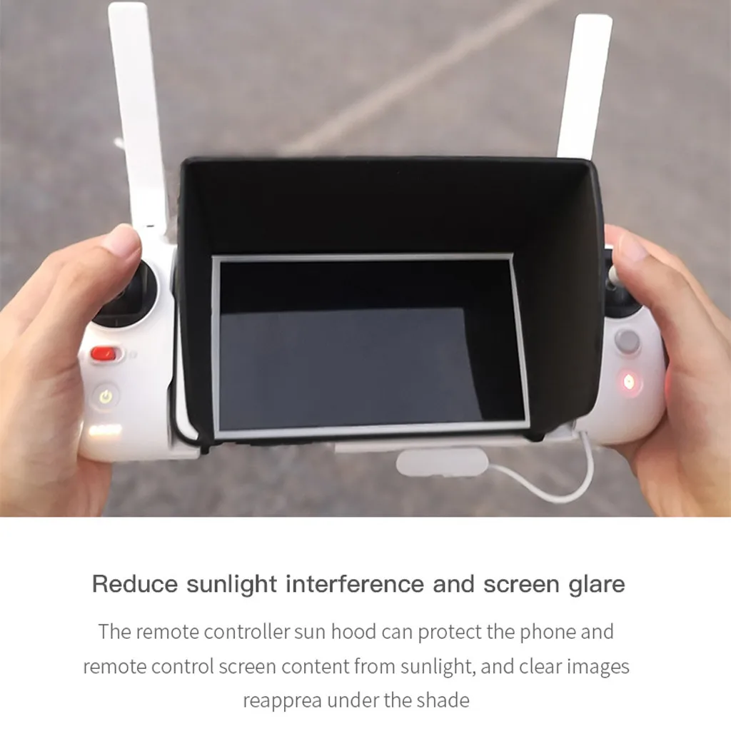 

FIMI X8SE Remote controller phone sun shade accessories Black Remote Controller Sunshade For XIAOMI FIMI X8 SE RC Drone