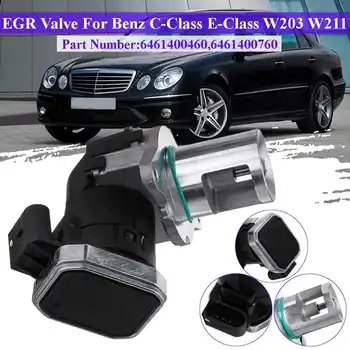 

Car Exhaust Gas Recirculation Valve EGR Valve For Mercedes C-Class E-Class CLK W203 W211 S203 #6461400460 6461400760 Accessories