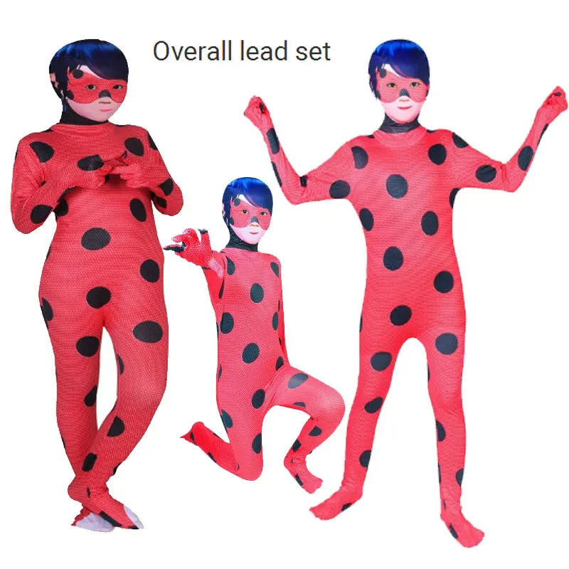2020 Kids Fancy Ladybug Halloween Costume Girl Girl Child Spandex Ladybug Show Costume Teen Female Ladybug Cosplay Costume Clothing Sets Aliexpress