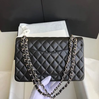 

2020 classic Lingge square fat man small fragrance CF leather designer big brand medium rhombic chain single shoulder straddle w