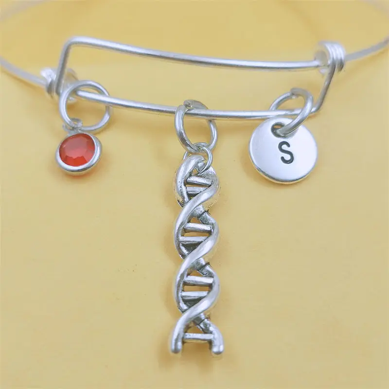 Браслет с надписью DNA Double Helix в богемном стиле регулируемый браслет
