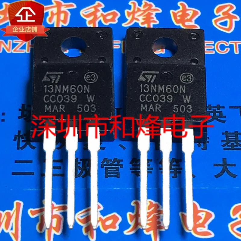 100% новый и оригинальный 13NM60N STF13NM60N TO-220F 650V 11A | Электроника