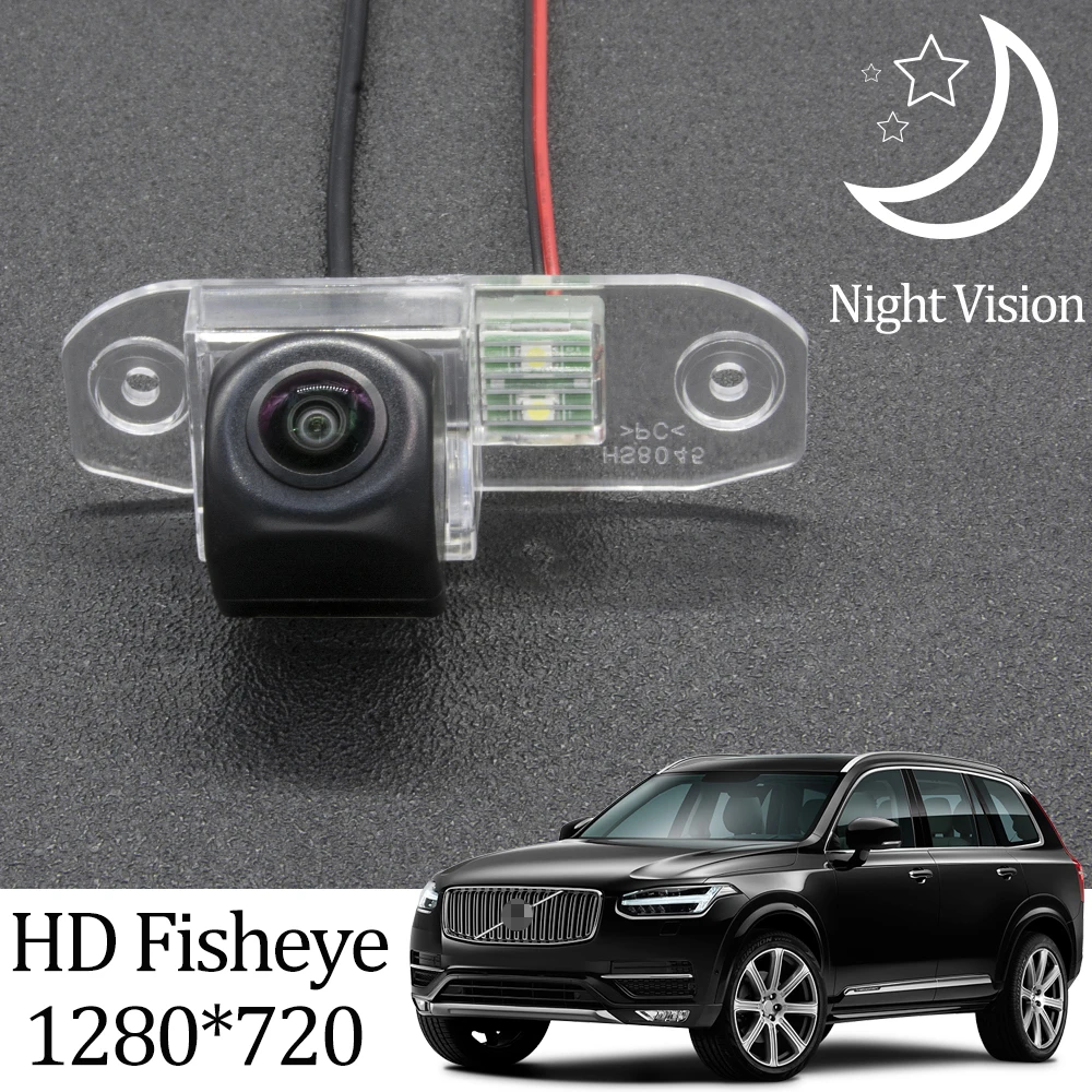 Камера заднего вида рыбий глаз Owtosin HD 1280*720 для Volvo XC90 2002-2019 автомобильные