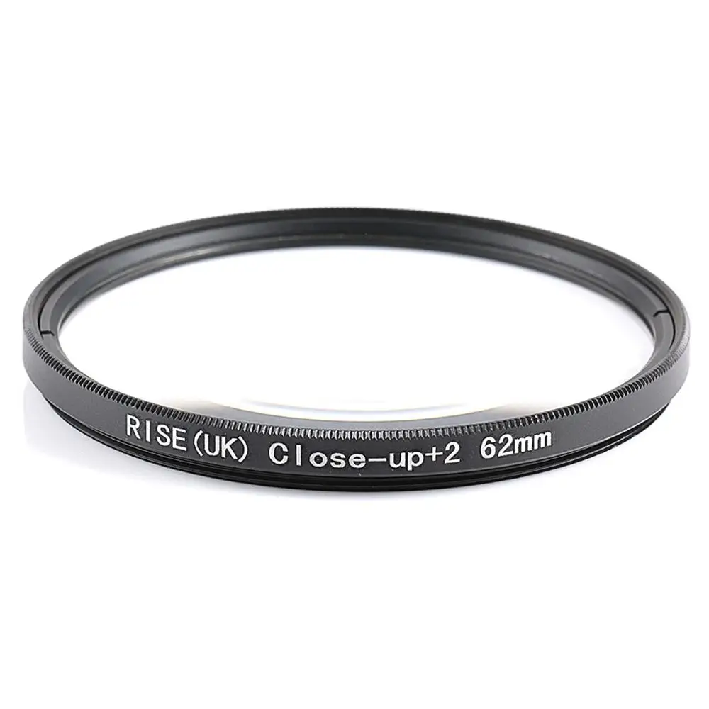 RISE (Великобритания) 62 мм крупный план + 2 макрофильтра объектива для камеры Nikon Canon