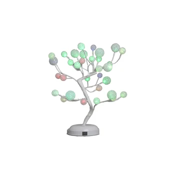 

45CM battery usb supplied table decoration hollow out led rgb lighting color changing crystal ball light