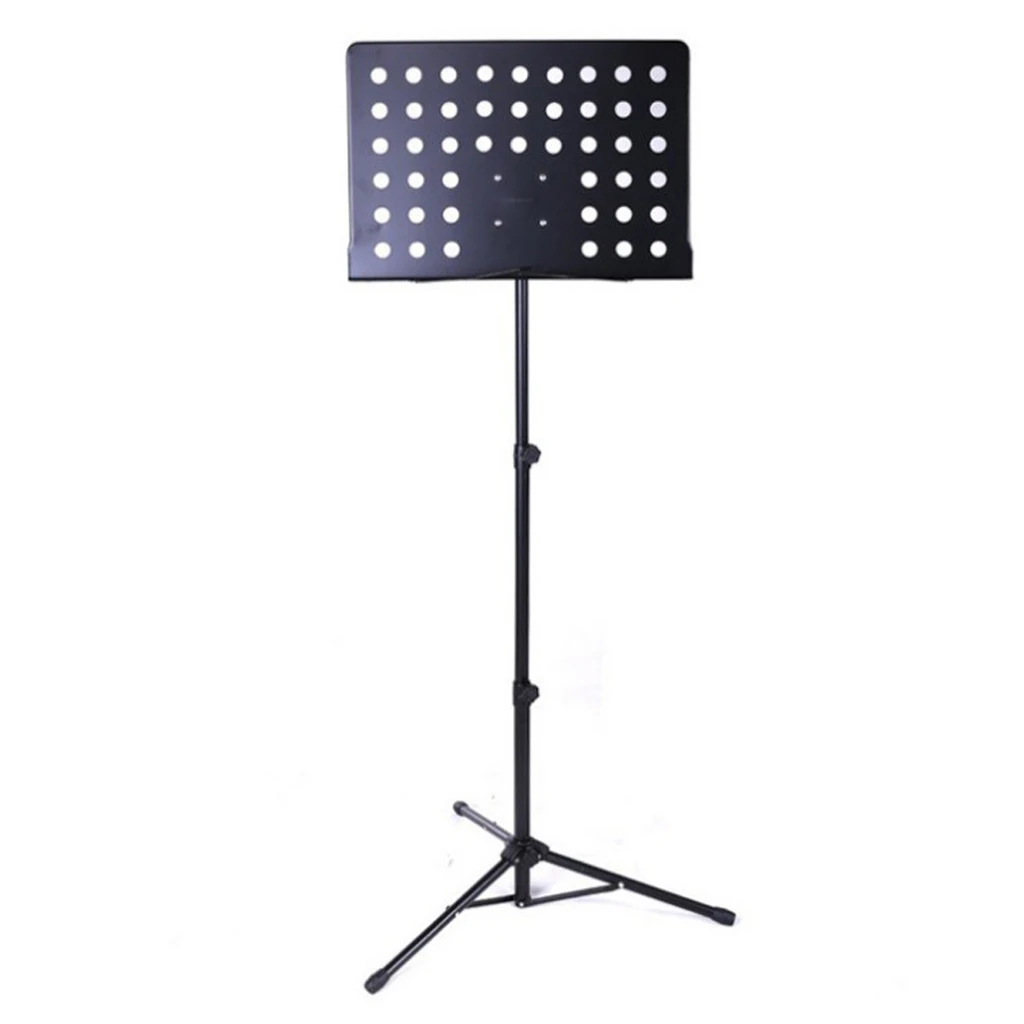 

Black Folding Portable Music Stand with a Case for Musician and Student