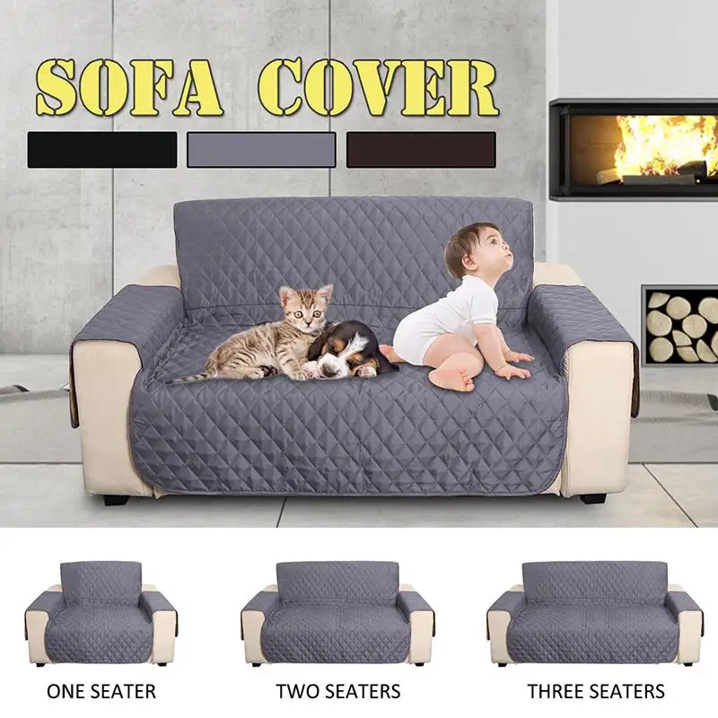 Multicolor Sofa Covers Creative Quilted Protector Anti Slip Cover