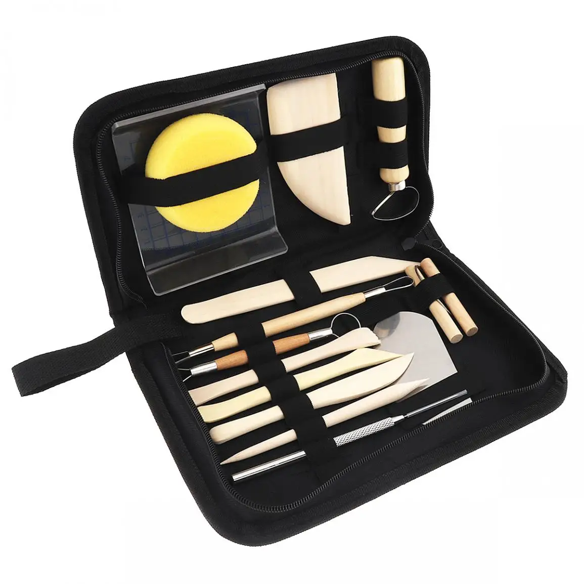 15 шт. набор керамической глины Скульптура Инструменты для резьбы Diy мягкая глина пластик ручной работы ультра-светильник комплект глины