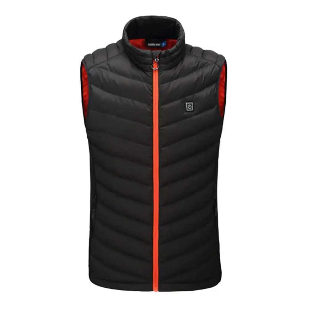 Dropship USB Infrared Heating Jacket Coat Winter Outdoor Sports Hiking Ski Electric Thermal Clothing coat - Цвет: 04