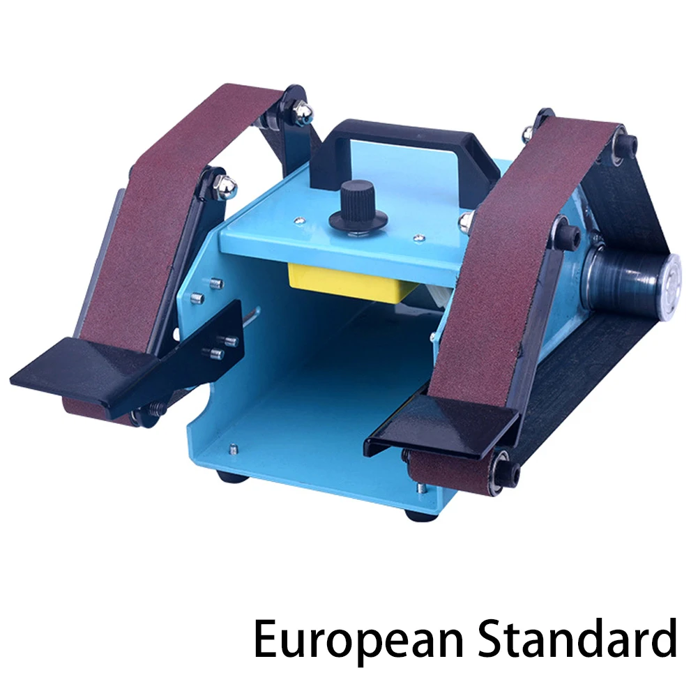 

950W Multi-function Double-axis Belt Sander Desktop Sanding Belt Adapter Grinding Polishing Machine Grinders