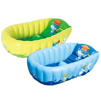 

Baby Inflatable Bath Tub Newborn Swimming Pool Portable Infant Shower Bathtub F3ME