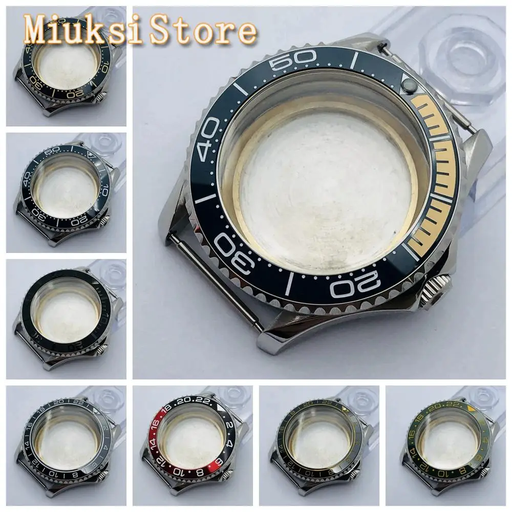 

41mm sterile NH35 watch case sapphire glass fit NH35 NH36 ETA 2836 Miyota 8205 8215 821A DG2813/3804 Seagull 1612 movement