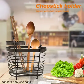 

Countertop Modern Cutlery Utensil Storage Organizer Home For Kitchen Easy Clean Pantry Table Anti Rust Forks Spoons Metal Wire