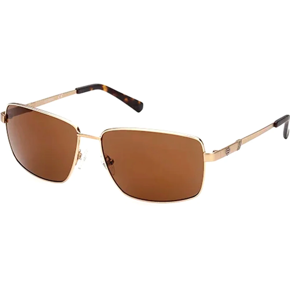 Gafas de sol HARLEY DAVIDSON para hombre, lentes de sol 0952X 32E 62, color dorado|De los hombres gafas de