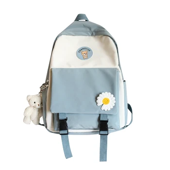 

New School Bag Female Backpack Fashion Women Backpack College Harajuku Travel Shoulder Bags Teenage Girls Shoulder Bag