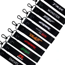 Автомобильный брелок ключевой ремень мотоциклетный брелок для телефона ремешок для kawasaki Monster Ninja Yamaha YZF Ducati diavel Honda CBR KTM DUKE