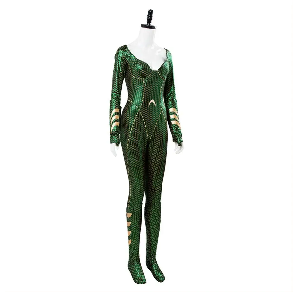 Костюм для косплея Aquaman Mera, костюм королевы, костюм для косплея