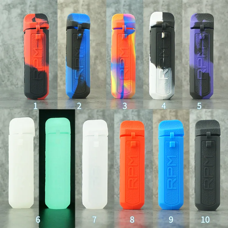 50 шт. комплект модов Smok RPM40 Pod Mod 40 Вт силиконовый чехол для переноски нескользящий