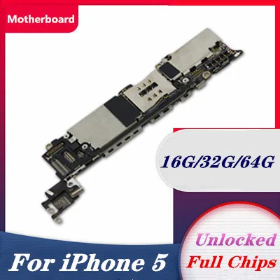16g 32g 64g материнская плата для IPhone 5 разборная логическая тест хорошо с полным