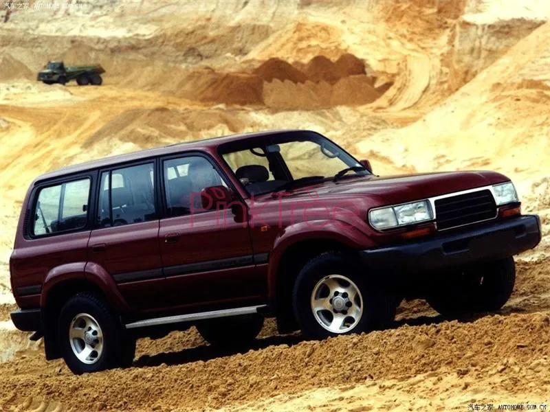 Для Toyota Land Cruiser Autana FJ80 1990-1997 хромированная боковая крышка зеркала обзор зеркальная крышка автомобиля Стайлинг Аксессуары