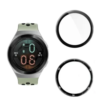 

3D Curved Edge Soft Fibre Glass Protective Film Cover For Huawei Watch GT 2e/GT2 E Smartwatch Full Screen Protector GT2E Case