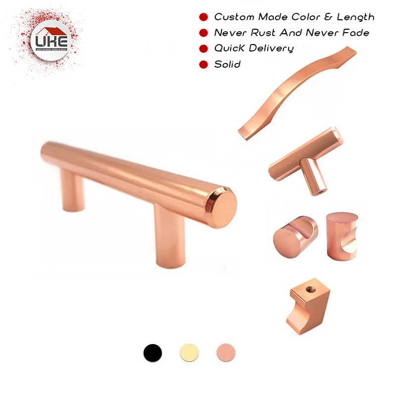 Rose Gold Drawer Knobs Pulls Handles Rose Gold Kitchen