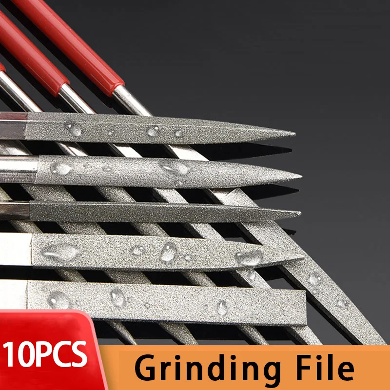 

Ohello 10 шт./Партия набор шлифовальных напильников для гитары, аксессуары для гитары