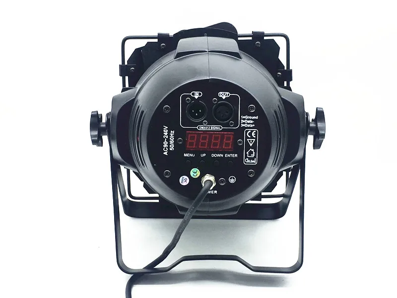 LED Par COB 200 Вт с дверями сарая высокой мощности алюминиевый корпус сценическое